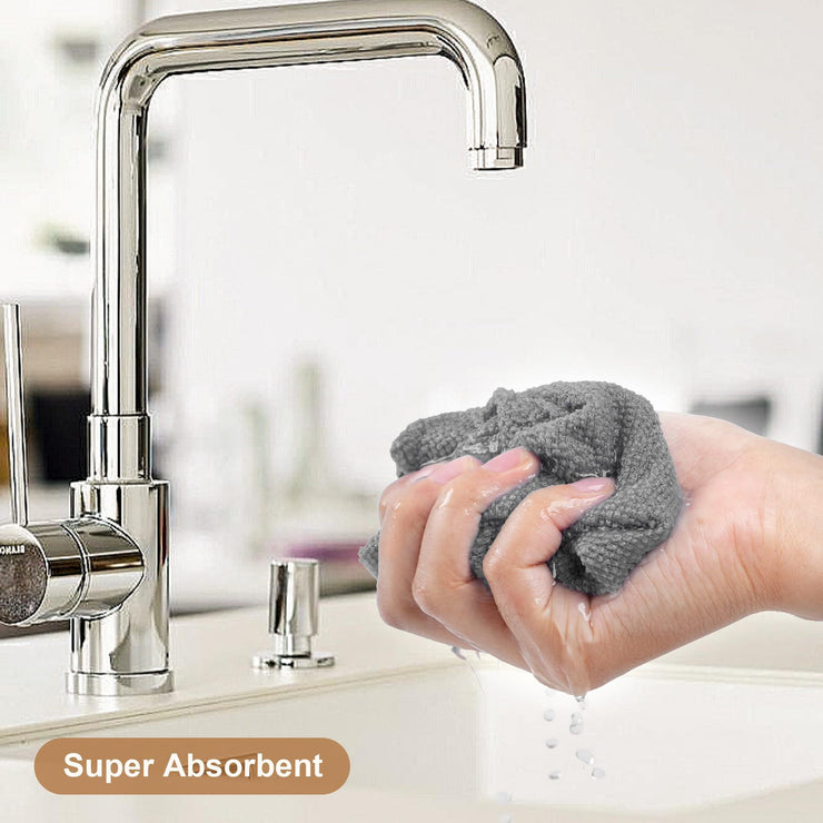 Microfiber Reusable Cleaning Cloth Roll (25x25cm · 20s/roll)