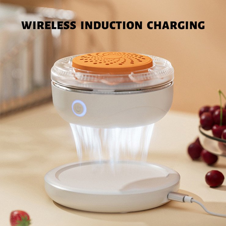Wireless Fruit & Veg Cleaner | 99.9% Pesticide Removal