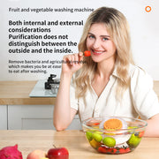 Wireless Fruit & Veg Cleaner | 99.9% Pesticide Removal